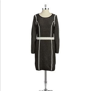 Calvin Klein Knit Long Sleeve Dress